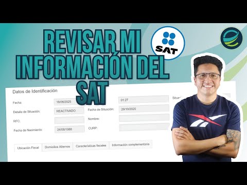 Consultar MI información FISCAL del SAT - domicilio - estatus RFC🔥
