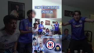 ¡SE MIRA Y NO SE TOCA!🏆💙 CRUZ AZUL CAMPEÓN ANTE PUMAS y así fue nuestras reacciones
