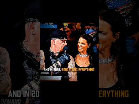 The era of Undertaker and Stephanie🫡                              #undertaker #wwe #shorts