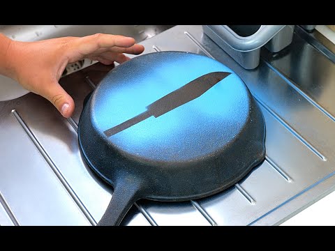 Transform an Old Frying Pan into a Sharp Knife 🔪✨