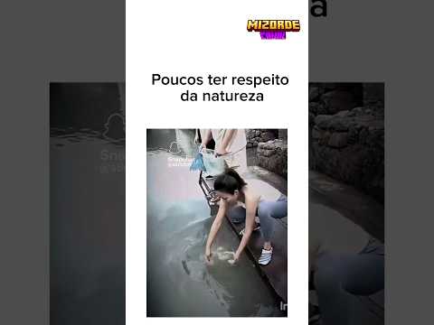 Poucos tem respeito da natureza #shots