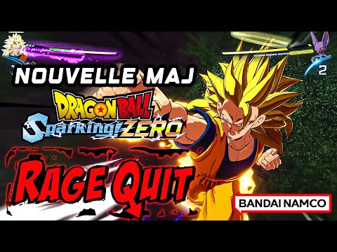 Encore une MAJ DRAGON BALL SPARKING ZÉRO ! Pour les RAGE QUIT !