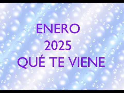 🎁🎀22:22 ENERO 2025 QUE TE VIENE?