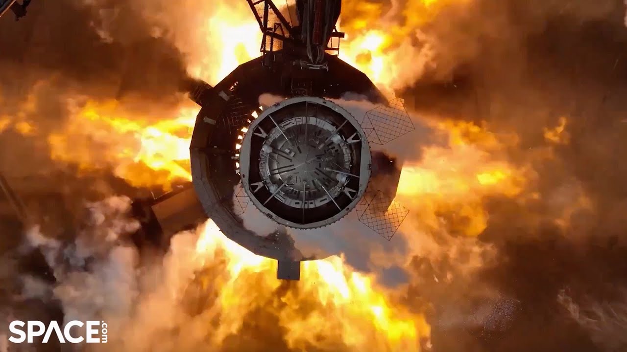 SpaceX fires up Starship Super Heavy booster in preparation for flight 7