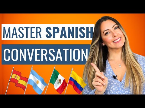 Talk to anyone in Spanish! Master Spanish Conversations in 4 Easy Steps | Conversaciones en español