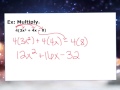 Distributing Monomials and Simplifying Expressions