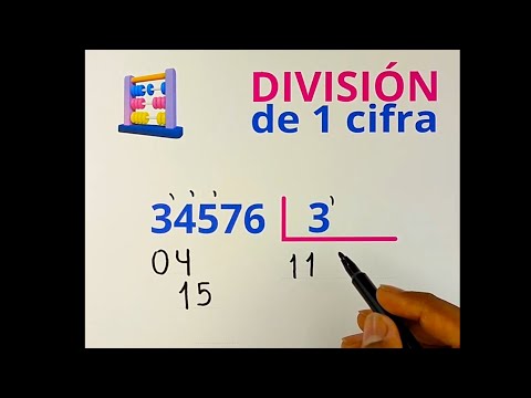 División de UNA cifra. ¡Wow es Muy Fácil! 😇