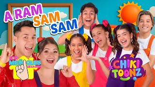 A Ram Sam Sam feat. @LosMeniquesDeLaCasa  | Música para niños | @ChikiToonz