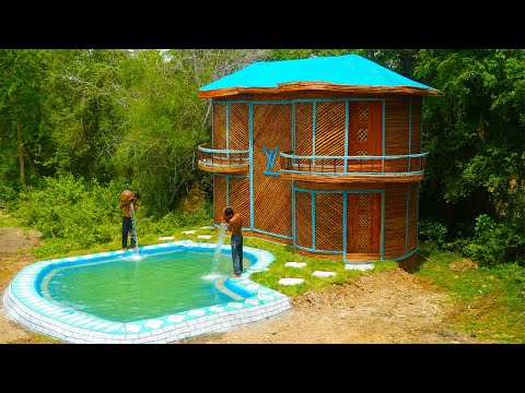 Building beautiful Pool For Bamboo resort.