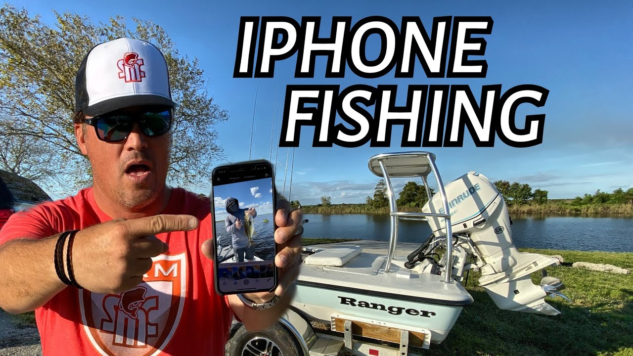 Finding Awesome Fishing Spots with my PHONE - Very Cool!