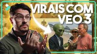 NOVA ATUALIZAÇÃO do Filmora foi LONGE DEMAIS com o VEO 3! 😯