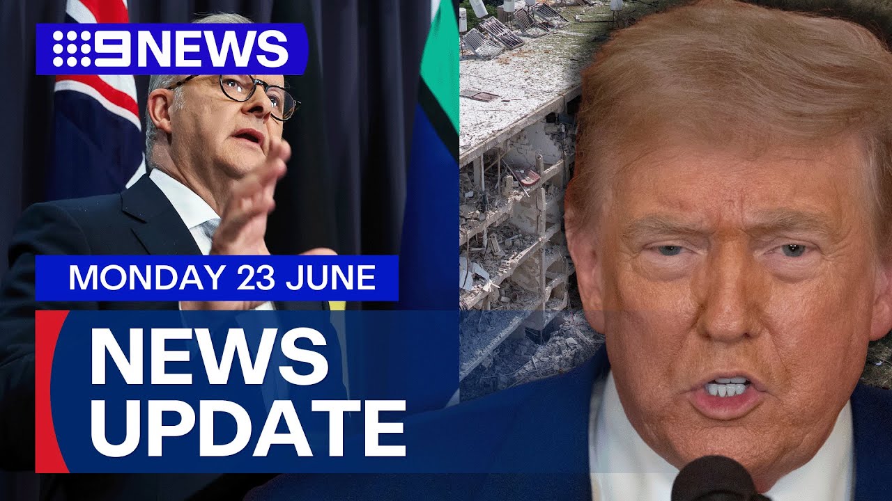 U.S. braces for Iran’s response; Australia supports U.S. strikes | 9 News Australia