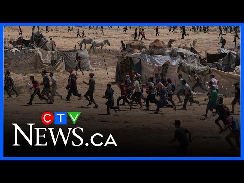 YouTube video thumbnail: Canadian Armed Forces Airdrop aid to Palestinians in Gaza