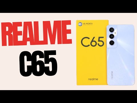 REALME C65 UNBOXING | Experience⚡45W Fast Charging, a 6.67" 90Hz Display, and the G85 Chipset.