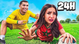 24H Dans La PEAU D'Un FOOTBALLEUR !