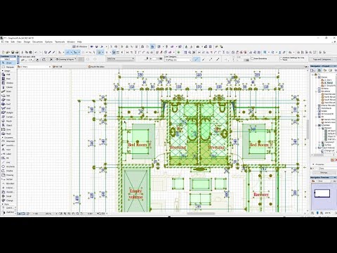 ARCHICAD TUTORIAL - BEAUTIFUL STORED HOUSE DESIGN PART...