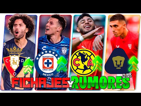 ALEXIS VEGA AL AMÉRICA | CHINO HUERTA A ESPAÑA | RUMORES Y FICHAJES CLAUSURA 2025 | LIGA MX