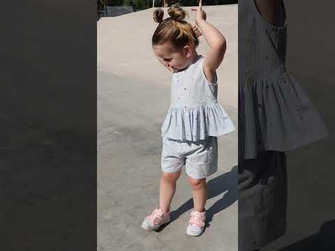 COTTON STRIPES DOBBY BLUE (youtube video preview)