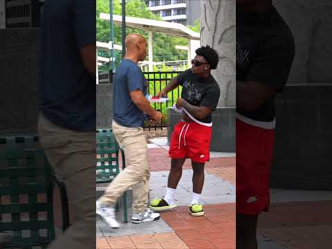STARING AT PEOPLE THEN ACTING BLIND PRANK IN THE HOOD…#fyp#viral#ytshorts#funny#shorts#prank