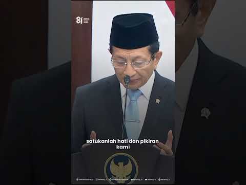 Doa Mentri Agama pada Sidang Tahunan MPR Tahun 202
