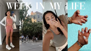 VLOG: days in my life in NYC! brooklyn life, festival prep, nail art, apple event + more!