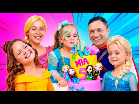Happy Birthday Mia! Princess Style Birthday Party