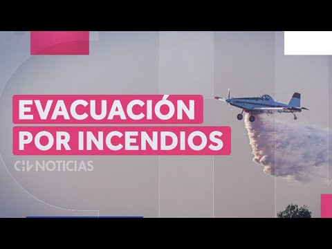 Incendios obligan a EVACUAR ZONAS POBLADAS en las regiones de Ñuble y La Araucanía - CHV Noticias