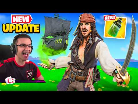 NickEh30 reacts to Pirates of the Caribbean in Fortnite!
