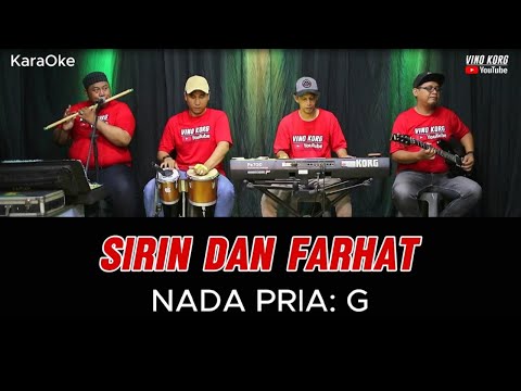 Karaoke Dangdut SIRIN DAN FARHAT  [ NADA PRIA ]