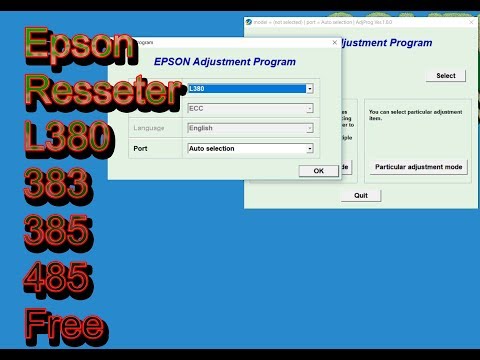 Epson l380 resetter zip file download free