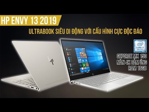 (VIETNAMESE) Đánh Giá Laptop HP Envy 13 Màn Hình 4K Đẹp Có 1 Không 2