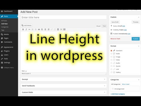 changing line height for H1,H2, TinyMCE in WordPress to double spacing