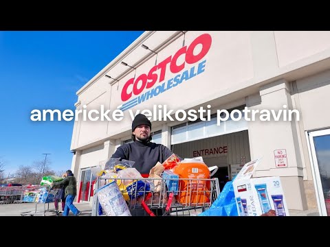 americké velikosti potravin v Costco | NYC diaries