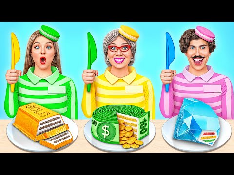 Reto De Cocina Yo vs Abuela En Prisión | Trucos Divertidos de Comida de Multi DO Smile