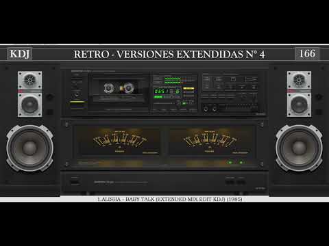 Retro 80s Extended Versiones 12 Mix Vol 4 (CDP 166 KDJ 2024)