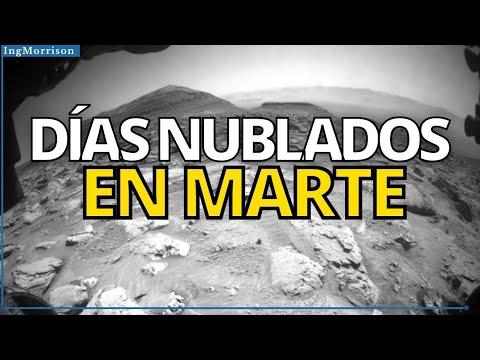 AGUA EN MARTE las NUBES EN MARTE imágenes sorprendente del ROVER PERSEVERANCE del CURIOSITY ROVER