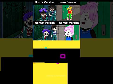 AAAHHH Hide and seek Spunki vs Roblox - Squid game 3 #shorts #roblox