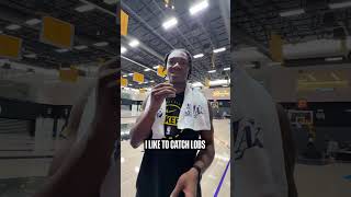 "I Like to Catch Lobs." Lakers Favorite Ways to Get a Bucket #NBA