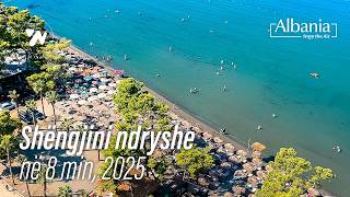 Shengjini ndryshe ne 8 minuta, nga Ajri - Shengjin in 8 minutes from the Air - Video 4K (21.08.2025)
