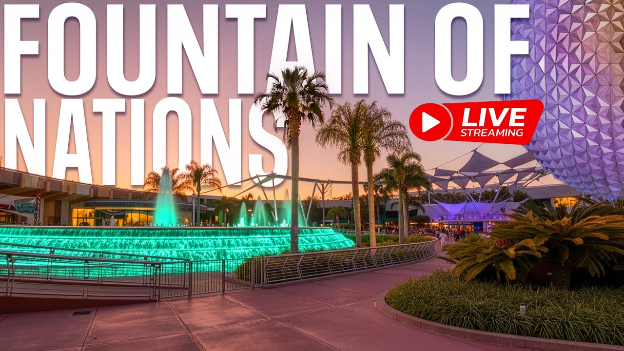 Live webcam of Fountain of Nations Forever