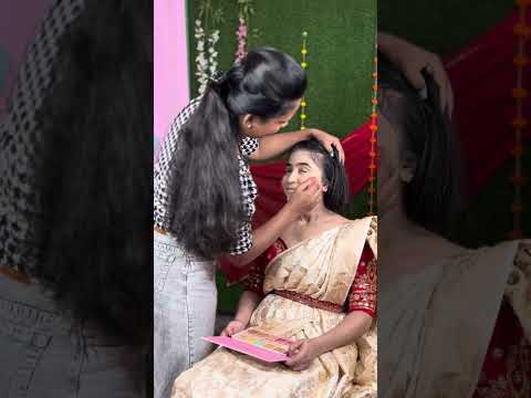 ব্রাইডাল মেকাপ করতে এসে টাকা না দিয়েই চলে গেল/ bridal makeup/@nanditasgallary215