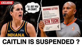Caitlin Clark CALLS OUT Ref By NAME After 4th Technical And The WNBA Can't Ignore It