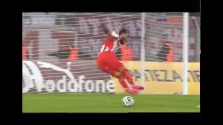 olympiakos-panathinaikos 26/10/2014 - penalty mitroglou