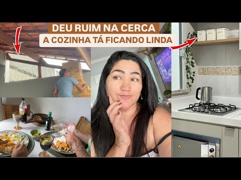 Cerca deu ruim | cozinha charmosa | comida caseira e mesa posta | casa limpa