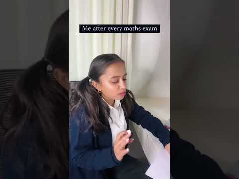 Me after every maths exam🤦🏻‍♀️
