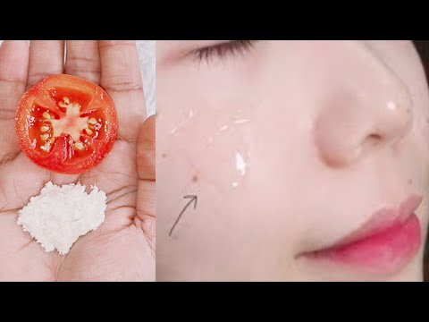 Tomato facial at home for clear and glowing skin | Tomato remove tan Instantly