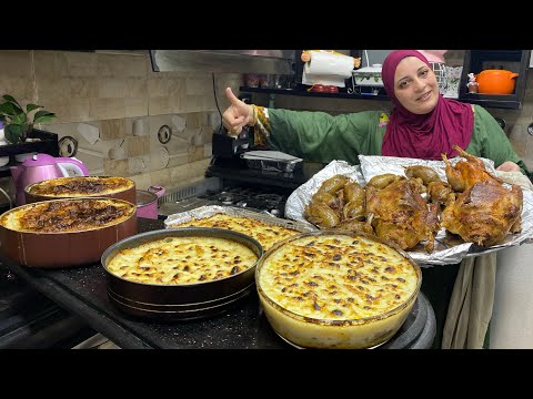 عشاء العروسة هي وحماتها وعادات وتقاليد بلدنا