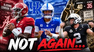 Alabama Has Seen This Movie Before… Kentucky Could Do It AGAIN!