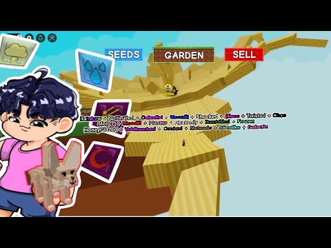 CHÚ XÁM LẤY FULL MUTATION CHO CÂY HONEYSUCKLE 1500KG TRONG GROW A GARDEN | XÁM ROBLOX