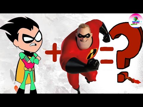 Teen Titans Go! Swap Transforms with The Incredibles